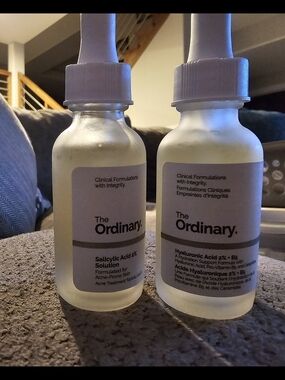 The Ordinary Serums - White and Clear Bottles